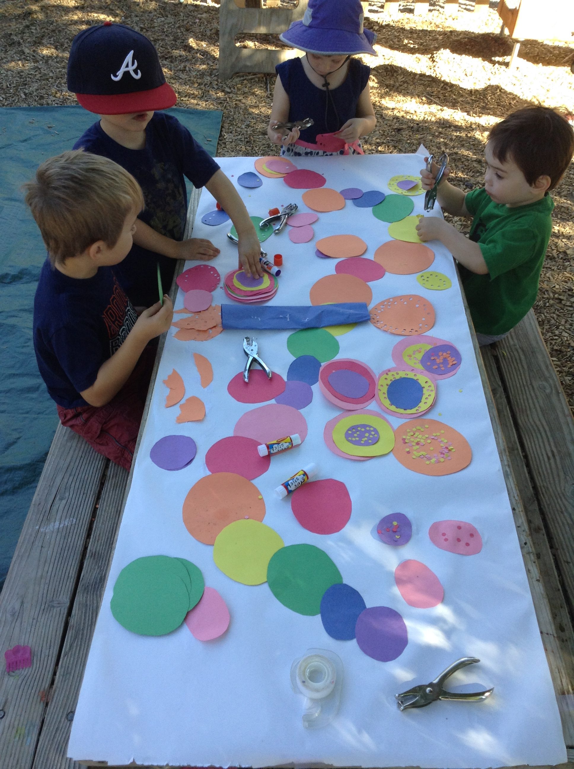 Patchwork Preschool Circles